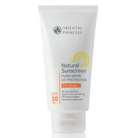 Natural Sunscreen Pure White UV Protection For Body SPF30 PA++