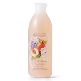 Fresh & Juicy Delight Peach Sorbet Bubble Gel